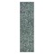 World Rug Gallery Contemporary Tropical Leaves Weather Resistant Indoor/Outdoor Runner Rug 2' x 7' Green 4031GREEN2X7 - alternate 2